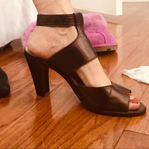 AnnieLago made in Spain ankle strap heels - Picture 8 of 8